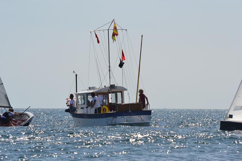 Merlin Rocket Aspire National at Looe Day 1 photo copyright Alex Pausey taken at Looe Sailing Club and featuring the Merlin Rocket class