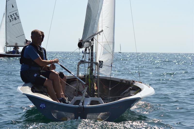 Merlin Rocket Aspire National at Looe Day 1 photo copyright Alex Pausey taken at Looe Sailing Club and featuring the Merlin Rocket class