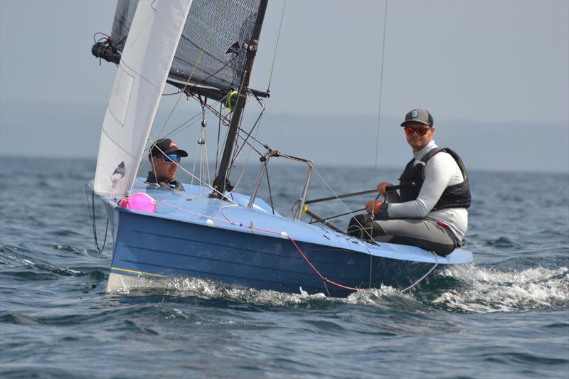 Merlin Rocket Aspire National at Looe Day 4 photo copyright Alex Pausey taken at Looe Sailing Club and featuring the Merlin Rocket class