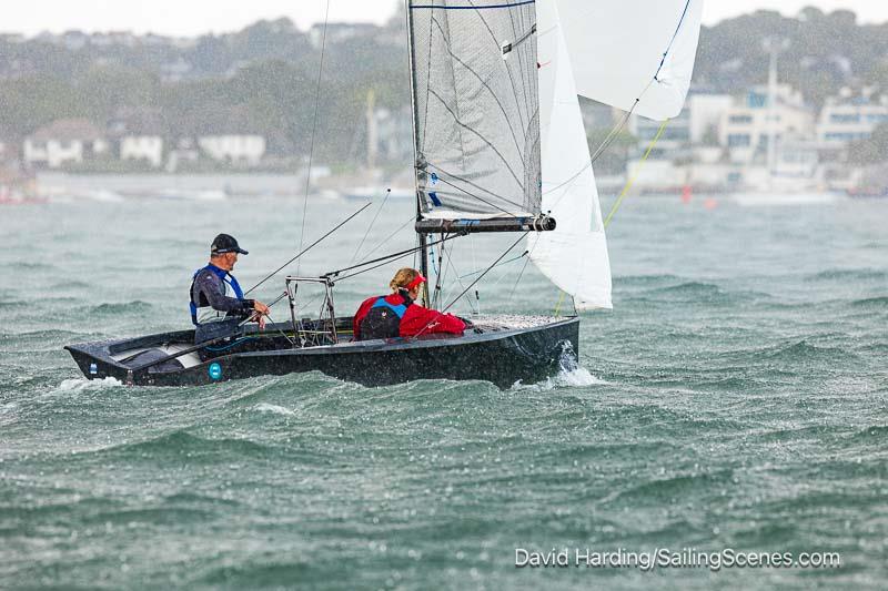 Poole Week 2025 Day 6 photo copyright David Harding / www.sailingscenes.com taken at Parkstone Yacht Club and featuring the Merlin Rocket class