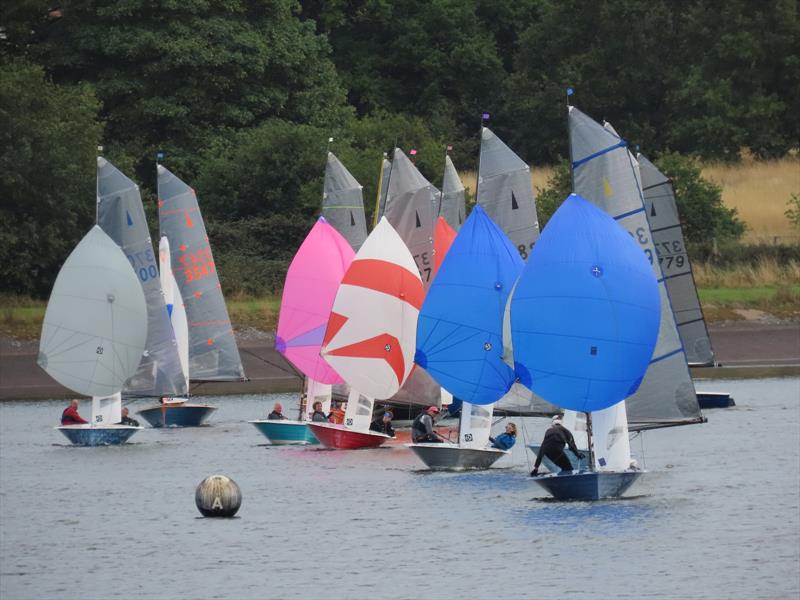 Bartley Merlin Rocket Craftinsure Silver Tiller, HD Sails Midland Circuit, Classis Series and Youth Championship photo copyright Andrea Hardiman taken at Bartley Sailing Club and featuring the Merlin Rocket class