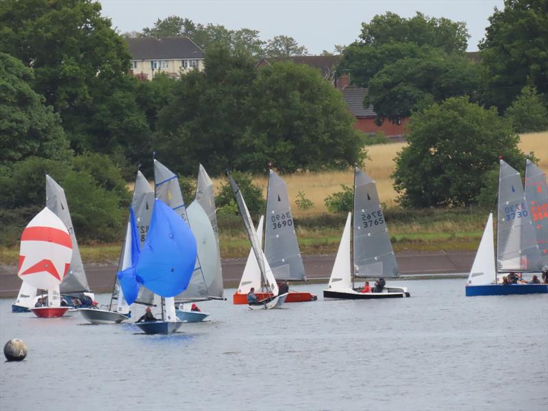 Bartley Merlin Rocket Craftinsure Silver Tiller, HD Sails Midland Circuit, Classis Series and Youth Championship photo copyright Andrea Hardiman taken at Bartley Sailing Club and featuring the Merlin Rocket class