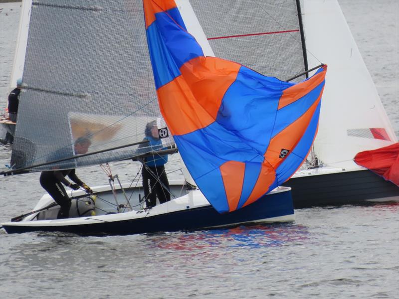 Bartley Merlin Rocket Craftinsure Silver Tiller, HD Sails Midland Circuit, Classis Series and Youth Championship photo copyright Andrea Hardiman taken at Bartley Sailing Club and featuring the Merlin Rocket class