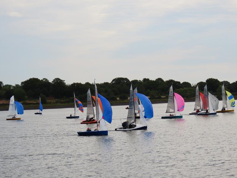 Bartley Merlin Rocket Craftinsure Silver Tiller, HD Sails Midland Circuit, Classis Series and Youth Championship photo copyright Andrea Hardiman taken at Bartley Sailing Club and featuring the Merlin Rocket class