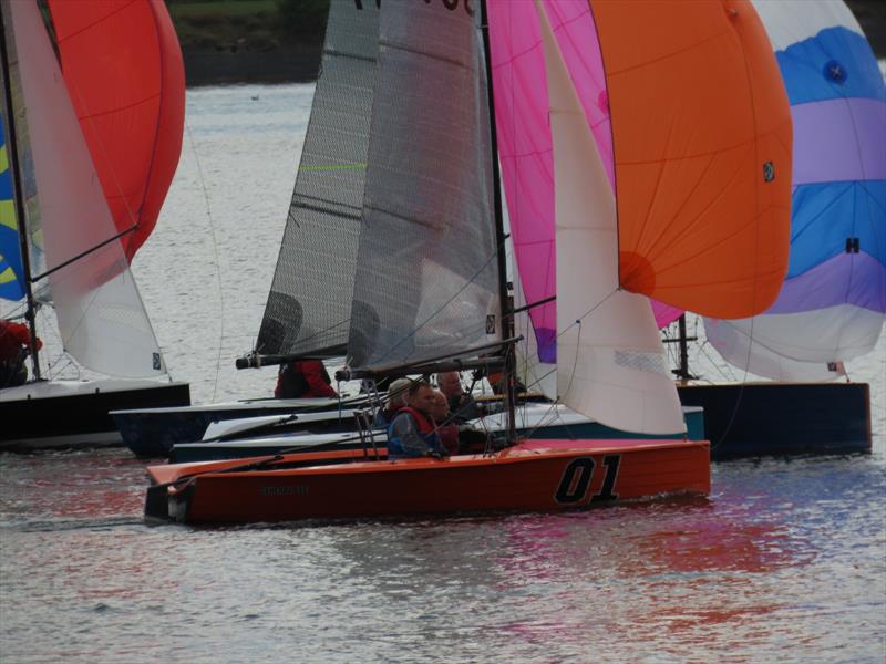 Bartley Merlin Rocket Craftinsure Silver Tiller, HD Sails Midland Circuit, Classis Series and Youth Championship photo copyright Andrea Hardiman taken at Bartley Sailing Club and featuring the Merlin Rocket class