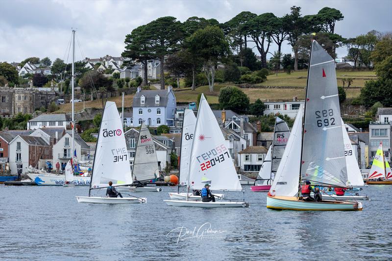 Fowey Royal Sailing Regatta 2025 photo copyright Paul Gibbins Photography taken at Royal Fowey Yacht Club and featuring the Merlin Rocket class