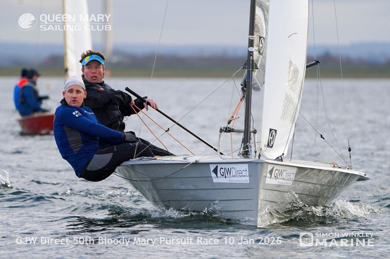 GJW Direct 50th Bloody Mary photo copyright Simon Winkley Marine taken at Queen Mary Sailing Club and featuring the Merlin Rocket class