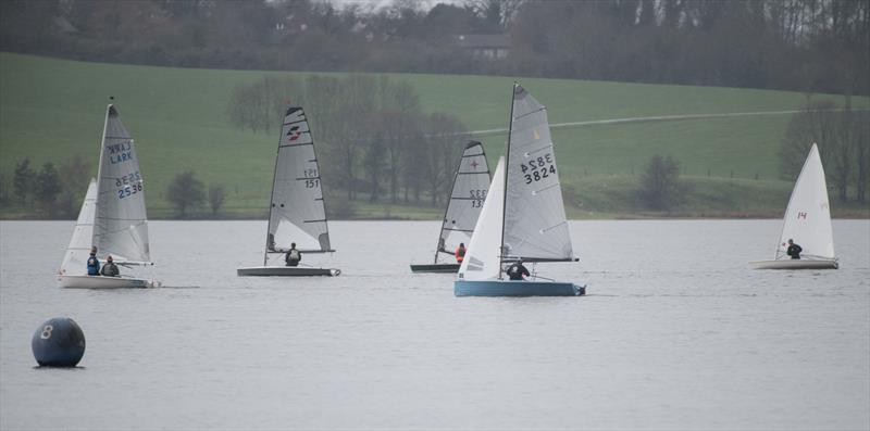 Blithfield Barrel 2025/26 - week 4 photo copyright Ian MacDonald taken at Blithfield Sailing Club and featuring the Merlin Rocket class