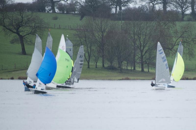 Blithfield Barrel 2025/26 - week 4 photo copyright Ian MacDonald taken at Blithfield Sailing Club and featuring the Merlin Rocket class