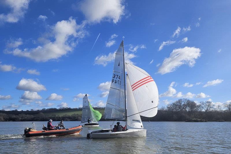 Merlin Rocket Youth Training event 1 at Fishers Green photo copyright FGSC / MROA taken at Fishers Green Sailing Club and featuring the Merlin Rocket class