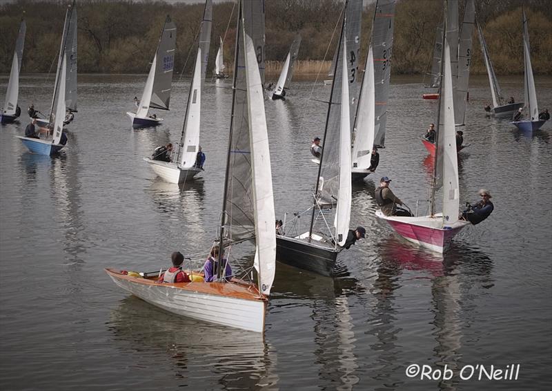Merlin Rockets at Wembley Sailing Club for the Craftinsure Silver Tiller and the Allen South East Series - photo © Rob O'Neill