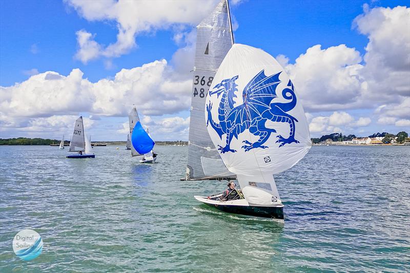Merlin Sail Merlin Rocket Craftinsure Silver Tiller and Allspars South West Series ...