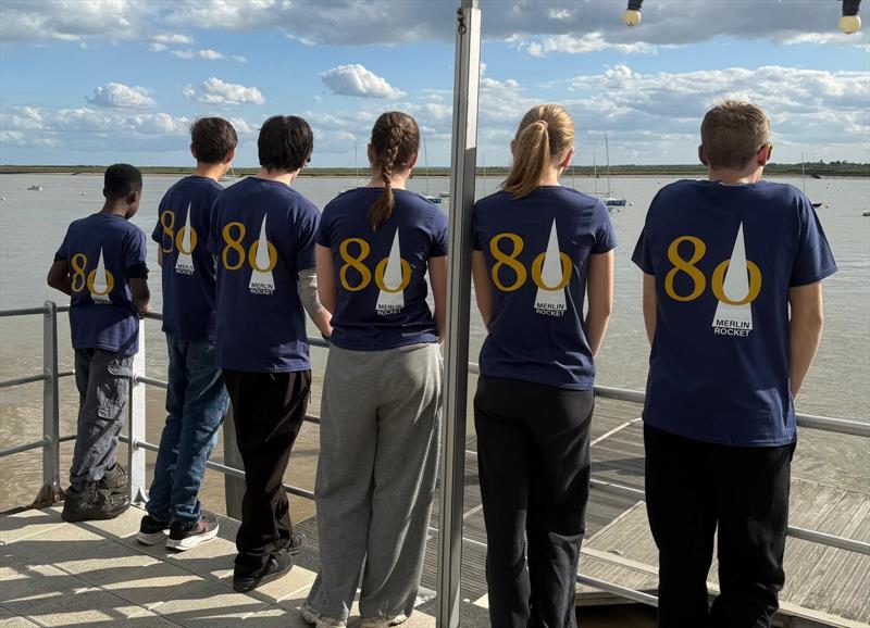Merlin Rocket Youth Training at the Royal Corinthian Yacht Club photo copyright Paul Dean taken at Royal Corinthian Yacht Club and featuring the Merlin Rocket class