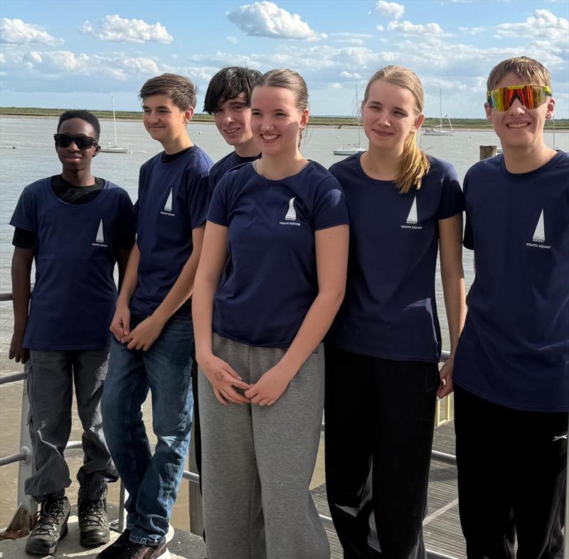 Merlin Rocket Youth Training at the Royal Corinthian Yacht Club photo copyright Paul Dean taken at Royal Corinthian Yacht Club and featuring the Merlin Rocket class