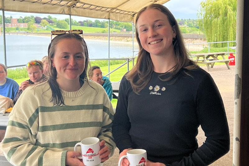 Rebecca Videlo and Lorna Glen, third overall - P&B Merlin Rocket Women's Championship at Northampton - photo © Jason Privett