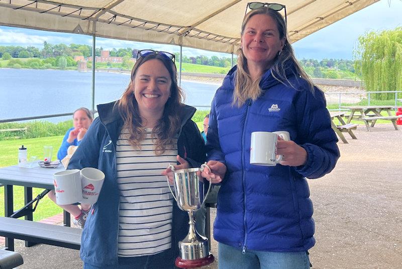 Caroline Gould and Rachael Gray, overall winners - P&B Merlin Rocket Women's Championship at Northampton - photo © Jason Privett