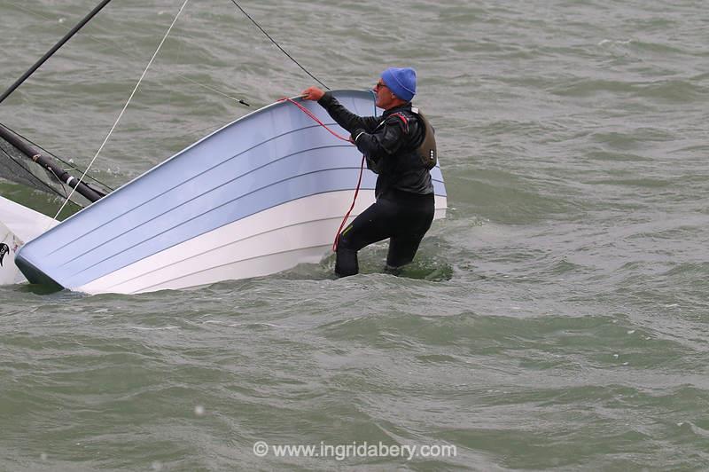 Merlin Rocket Craftinsure Silver Tiller at Hayling Island photo copyright Ingrid Abery / www.ingridabery.com taken at Hayling Island Sailing Club and featuring the Merlin Rocket class
