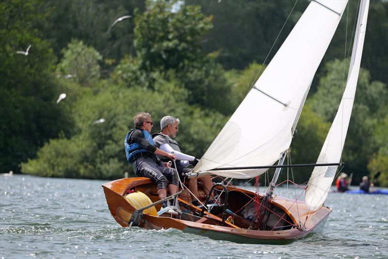 Godfrey Clark and Oz Ahmet - Merlin Rocket Craftinsure Vintage and Classic series at Fishers Green - photo © Angie Meyer
