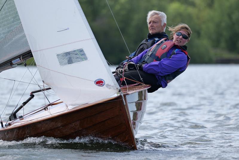 Rob Cage and Nicola Scaddan - Merlin Rocket Craftinsure Vintage and Classic series at Fishers Green - photo © Angie Meyer