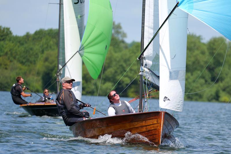 Jon and Annabel Steward - Merlin Rocket Craftinsure Vintage and Classic series at Fishers Green - photo © Angie Meyer