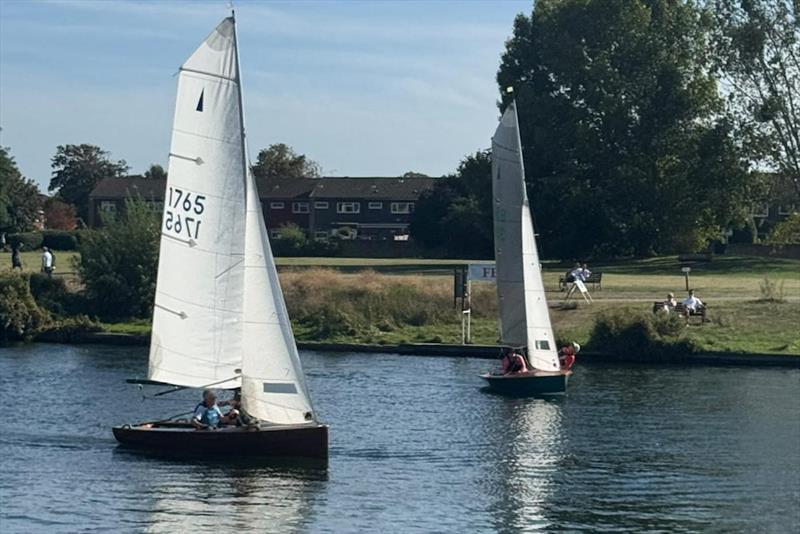 Merlin Rocket De May and Thames Series at Hampton photo copyright Nicky Pacge taken at Hampton Sailing Club and featuring the Merlin Rocket class