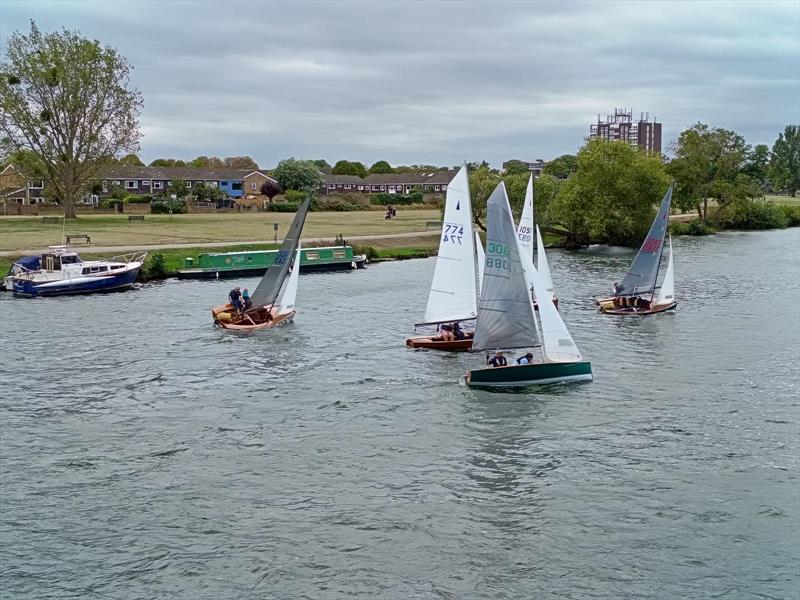 Merlin Rocket De May and Thames Series at Hampton photo copyright Derek May taken at Hampton Sailing Club and featuring the Merlin Rocket class