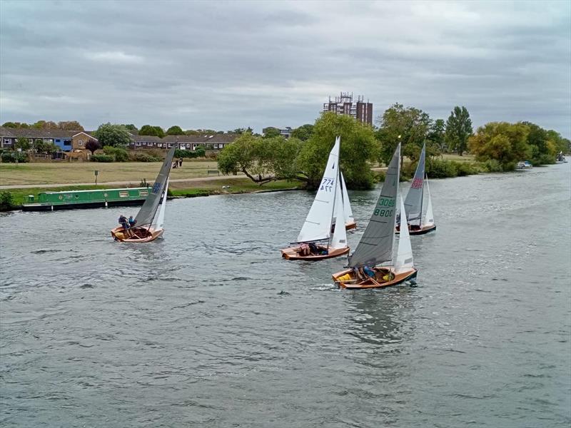 Merlin Rocket De May and Thames Series at Hampton photo copyright Derek May taken at Hampton Sailing Club and featuring the Merlin Rocket class
