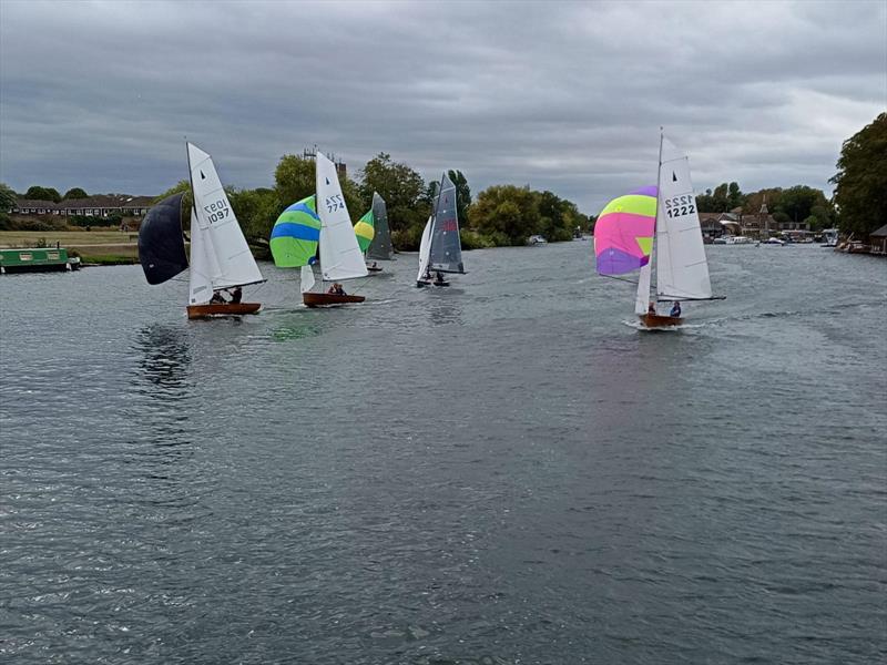 Merlin Rocket De May and Thames Series at Hampton photo copyright Derek May taken at Hampton Sailing Club and featuring the Merlin Rocket class