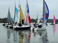 Micro Championships at Stour Sailing Club - Yes the wind did fill in..