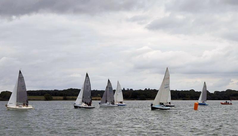 Micro Tonner Championships at Stour on day 2 photo copyright Philip Cunningham taken at Stour Sailing Club and featuring the Micro Tonner class