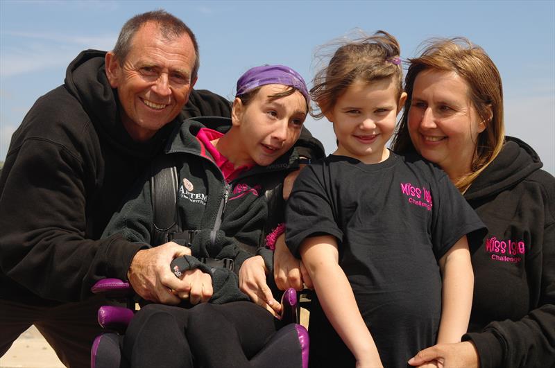 (l-r) Gary, Natasha, Rachel and Amanda Lambert photo copyright RYA taken at Royal Cinque Ports Yacht Club and featuring the Mini Transat class