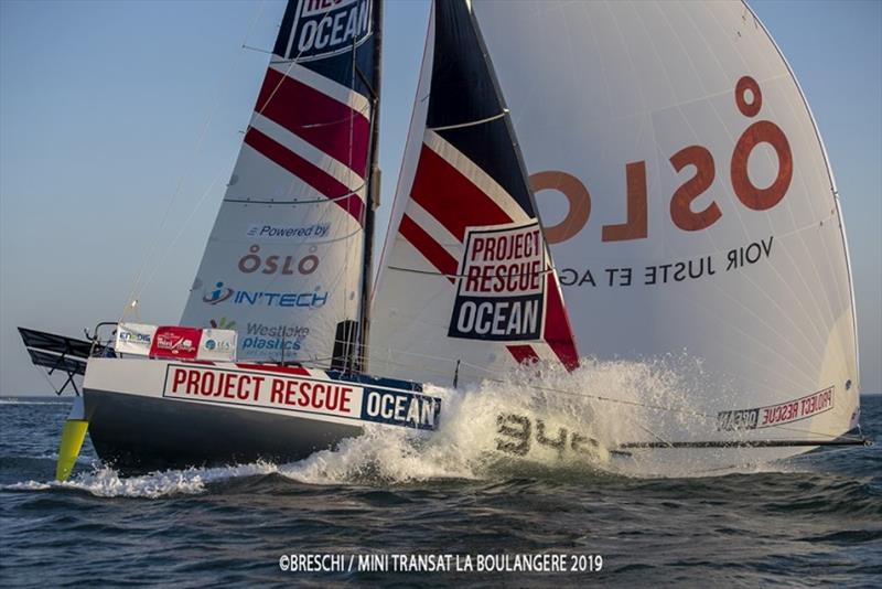 Production boats - a wide open playing field at Mini-Transat La Boulangère 2019 - photo © Christophe Breschi 