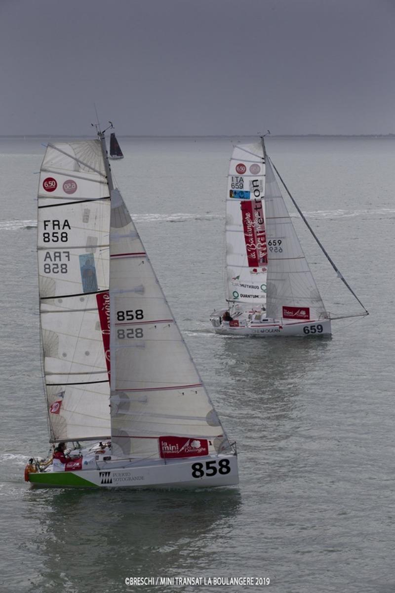 2019 Mini-Transat La Boulangère, Day 4 photo copyright Christophe Bresch taken at  and featuring the Mini Transat class