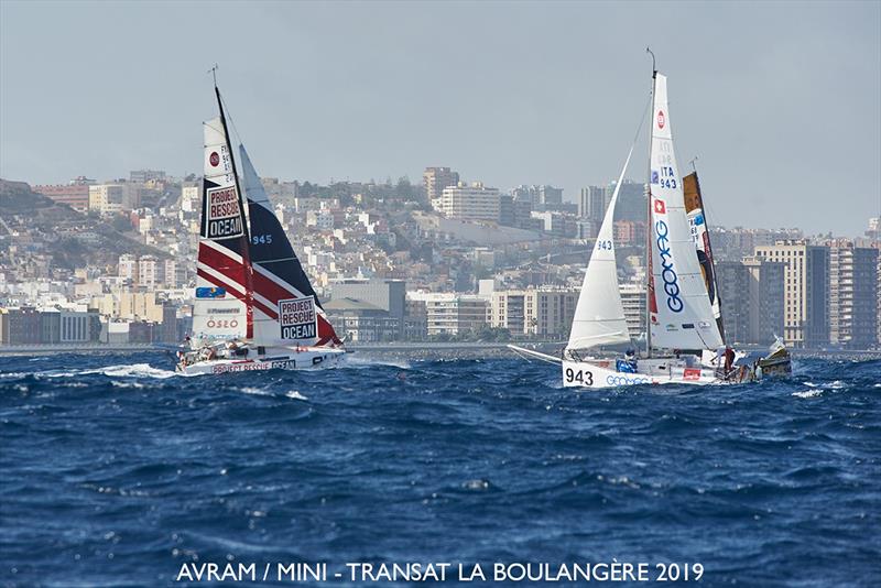 Mini-Transat La Boulangère Leg 2 Day 4 photo copyright Marin Avram taken at  and featuring the Mini Transat class