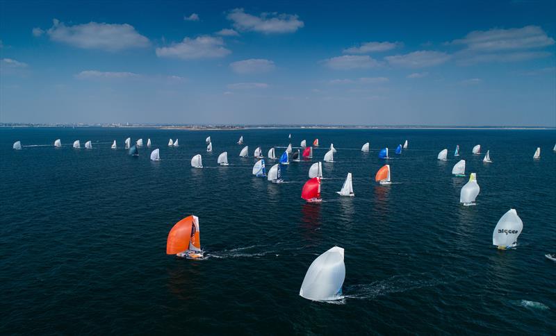 Les Sables - Les Acores - Les Sables (SAS) Race photo copyright Christophe Breschi taken at  and featuring the Mini Transat class