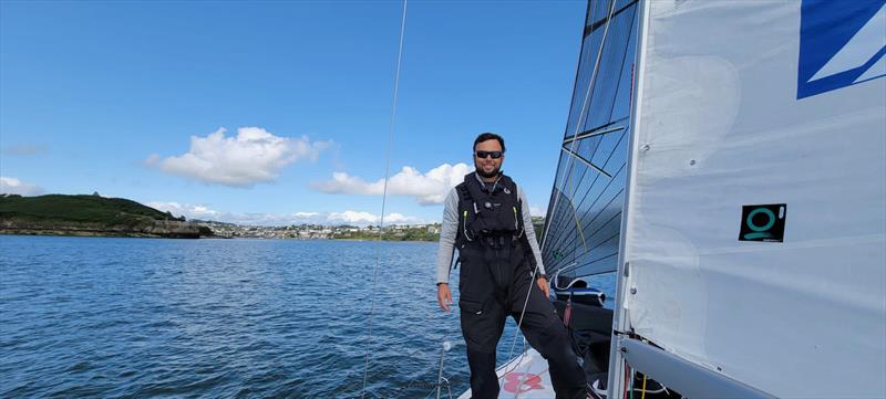 Peter Gibbons-Neff logging Classe Mini miles - photo © Image courtesy of PGN Ocean Racing