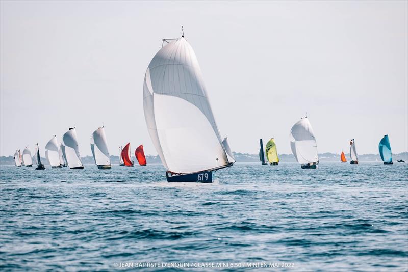 Mini en May 2022 photo copyright Jean-Baptiste D'Enquin / Classe Mino 6.50 / Mini en May 2022 taken at  and featuring the Mini Transat class