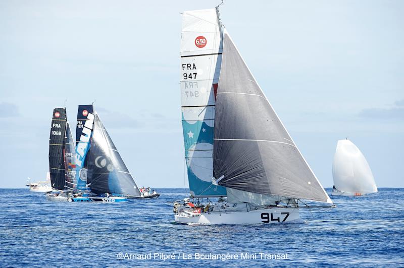 La Boulangère Mini Transat 2023 photo copyright Arnaud Pilpre / La Boulangère Mini Transat 2023 taken at  and featuring the Mini Transat class