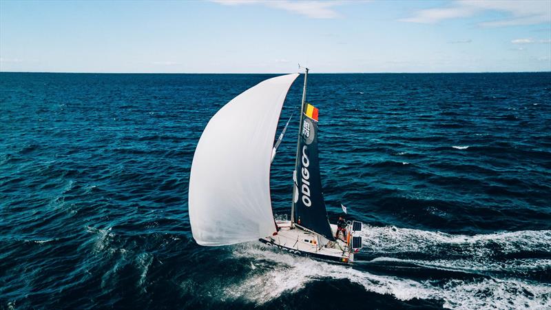 Quentin Debois, a Belgian tackles a double solo Atlantic record under sail - photo © Jean-Baptiste D'enquin