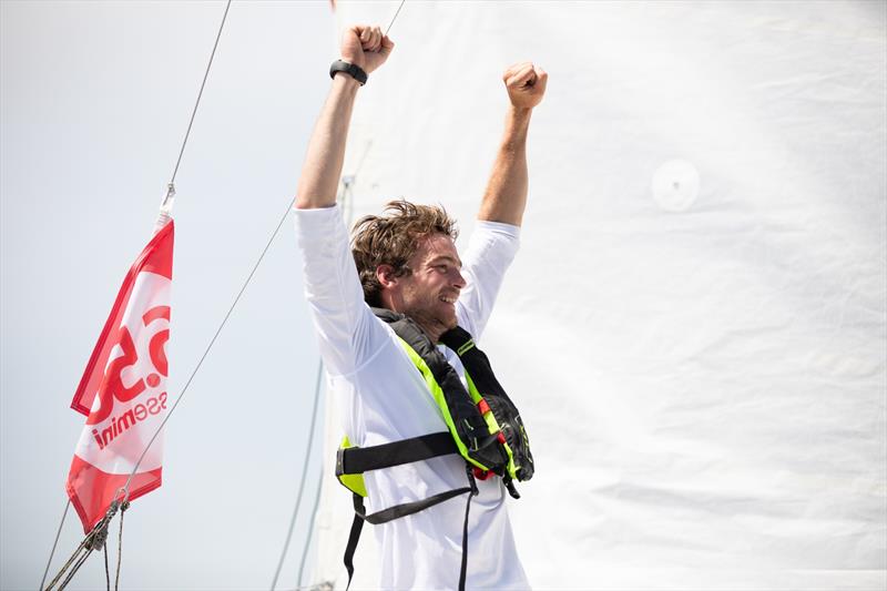 Mini en Mai 2026 Finish - 1st Series Basile Gautier , 1116 Marine Technology - photo © Yannis Guerrand