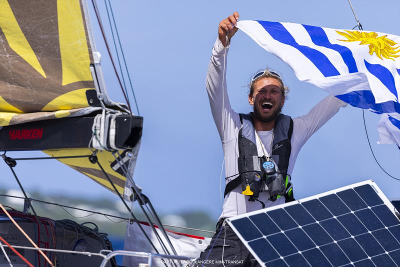 Federico Waksman photo copyright Qaptur / La Boulangère Mini Transat taken at  and featuring the Mini Transat class