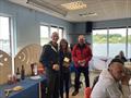 1st Double Handed boat Simon & Julie Dolman (Miracle) in the Border Counties at Winsford Flash