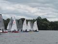 Startline in the Border Counties at Shropshire Sailing Club &copy; Brian Herring