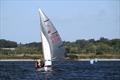 Geoff and Dav having a great sail out during the Miracle Welsh Area Championship at Shotwick Lake &copy; Ian Clowes