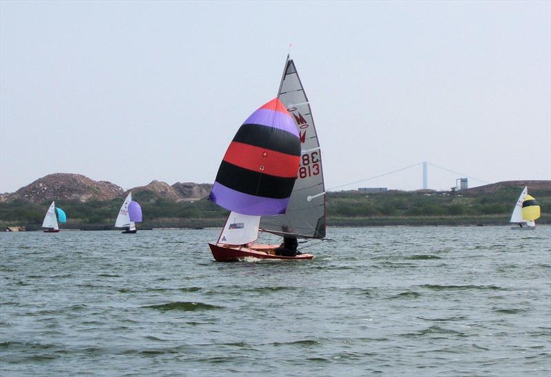 Graham Watts (3813) during the Welton Miracle Open photo copyright John Banks taken at Welton Sailing Club and featuring the Miracle class