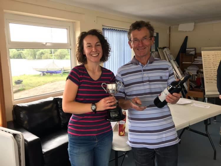 David and Zara Turtle win the Miracle Southern Area Championship at Whitefriars photo copyright Gemma Gibson taken at Whitefriars Sailing Club and featuring the Miracle class