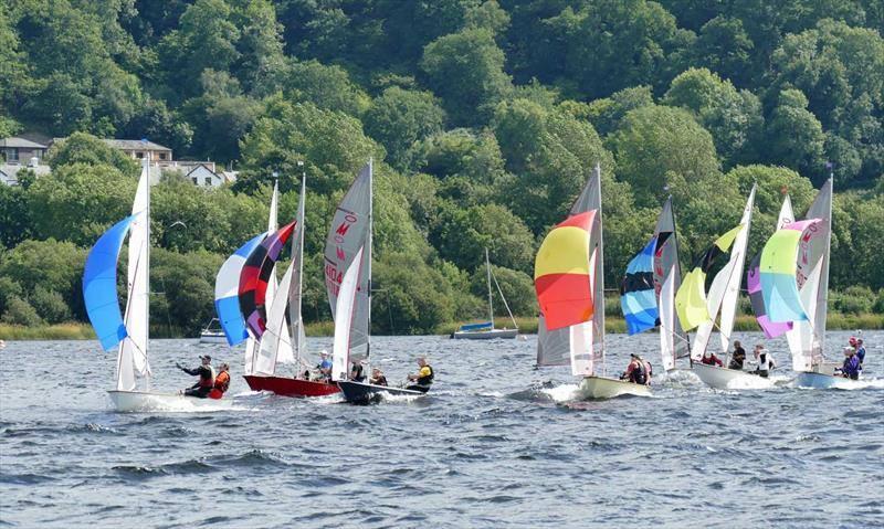 Miracle racing at Staunton Harold in 2018 photo copyright Ann Nugent taken at Staunton Harold Sailing Club and featuring the Miracle class