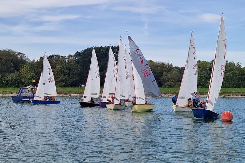 Miracle End of Seasons at Shustoke - start of final race photo copyright Aaron Gibson taken at Shustoke Sailing Club and featuring the Miracle class