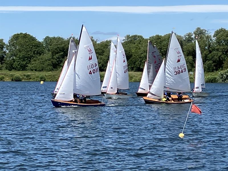 Miracle Southern Area Championship at Whitefriars photo copyright David Dyson taken at Whitefriars Sailing Club and featuring the Miracle class