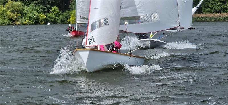 1st Double Handers David and Michelle during the Border Counties Midweek Series at Budworth - photo © Bill Keynon